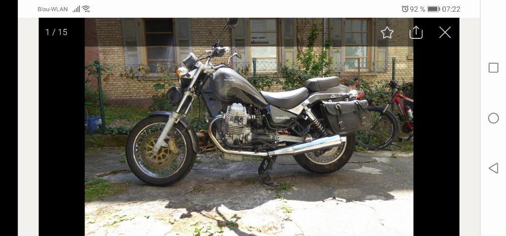 Motorrad verkaufen Moto Guzzi Nevada Ankauf